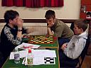 Games night at the Memorial Hall, click for a bigger picture.